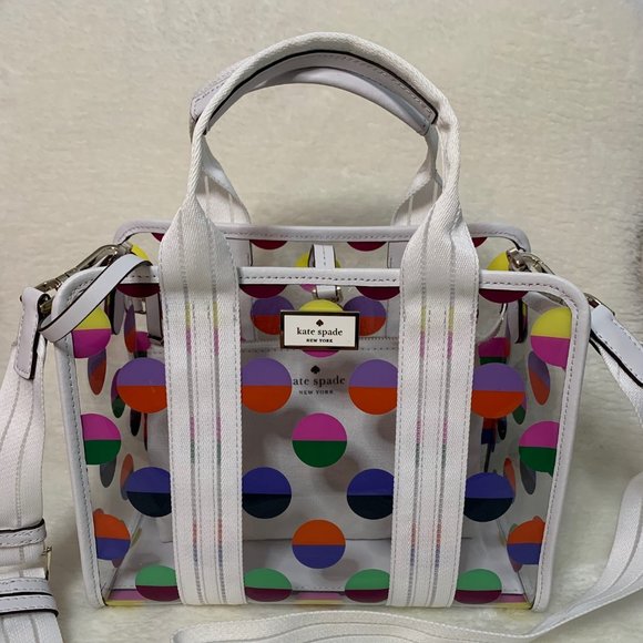 New KATE SPADE Medium Satchel See Through - Picture 2 of 6